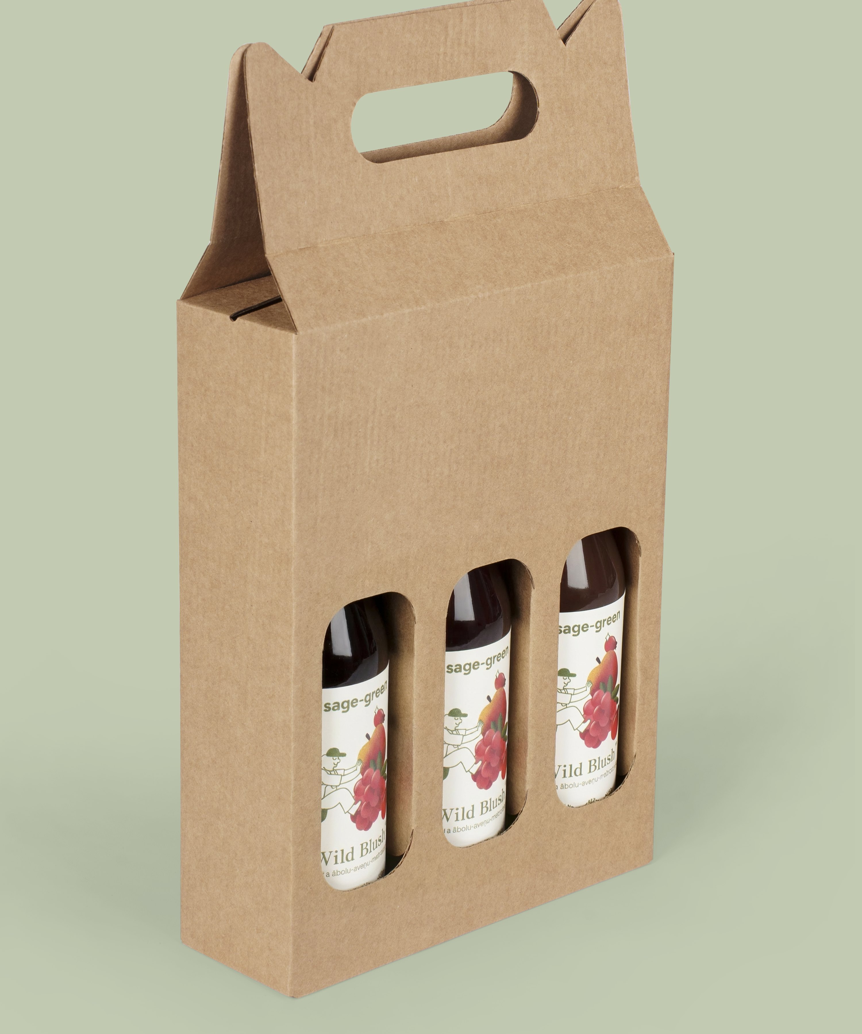 Wild Blush - 100% Organic Wild Apple, Raspberry & Rosehip Juice 330ml