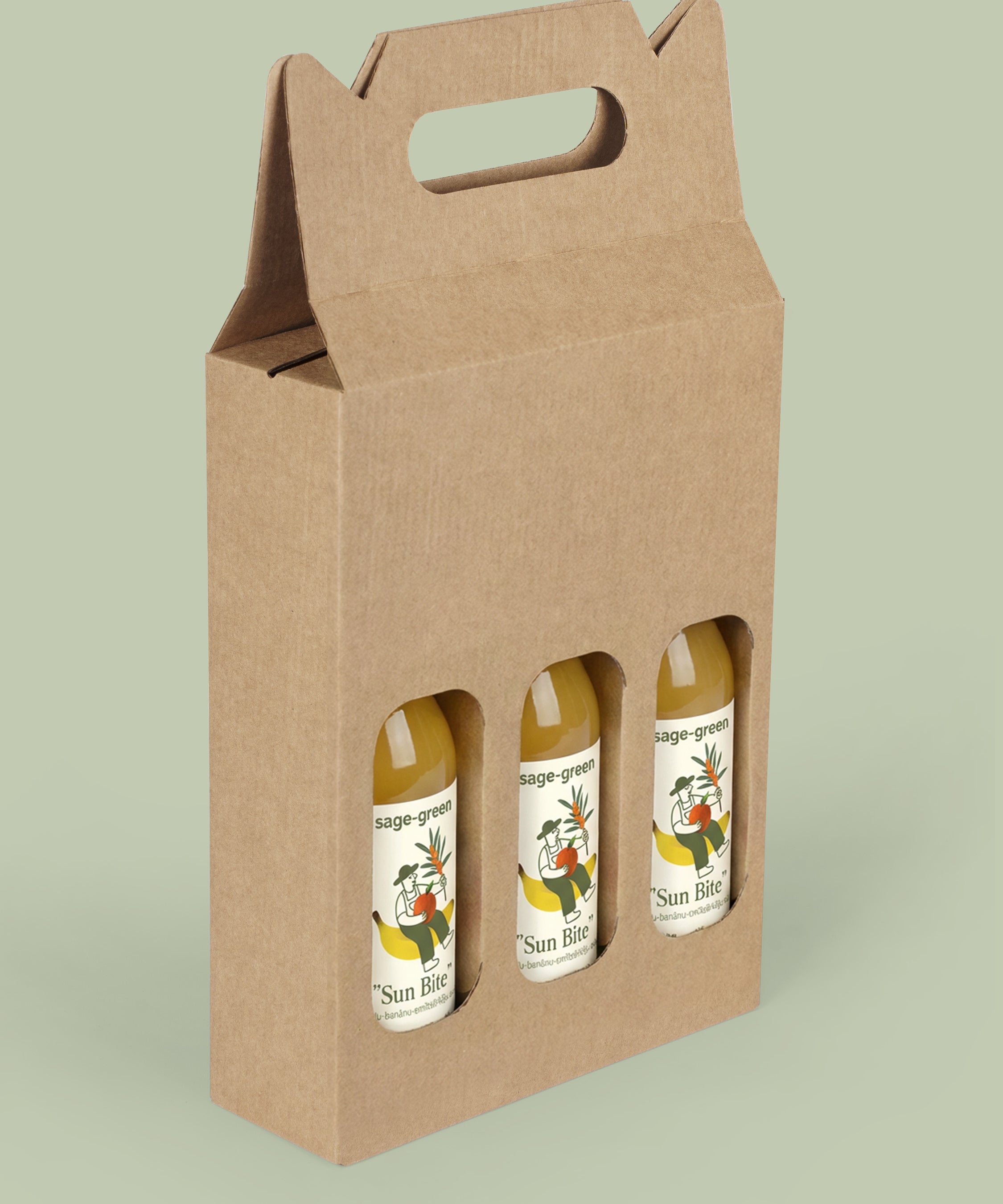 Sun Bite - 100% Organic Apple, Sea Buckthorn and Banana Juice 330ml