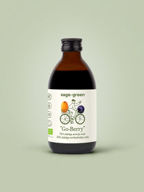 Bioloģiskā aroniju un smiltsērkšķu sula Go Berry 300 ml