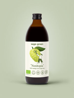Nonitopia - 100% orgaaniline noni puuviljamahl 500ml