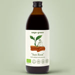 Sun Root – 100 % bioloģiskā kurkumas sula 500 ml pudelē, auksti spiesta, bez piedevām