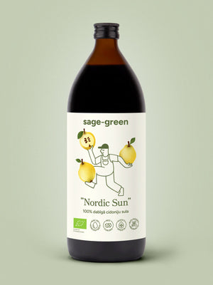 Nordic Sun - 100% orgaaniline sõstramahl 1L